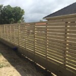 Horizontal Wooden Fence